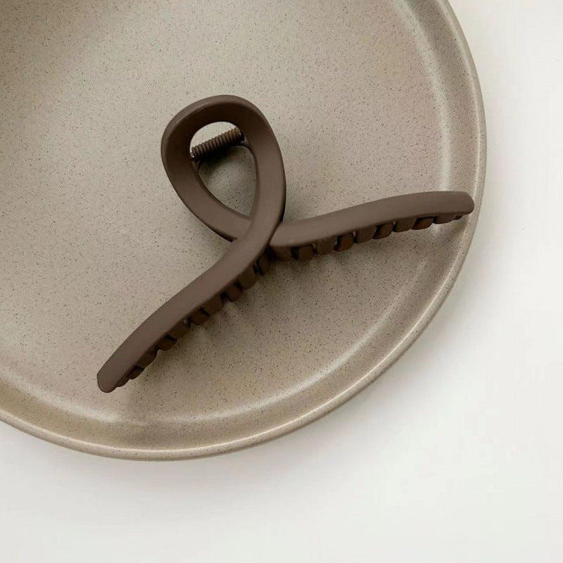 Shark Clip Frosted Hair Clip Women