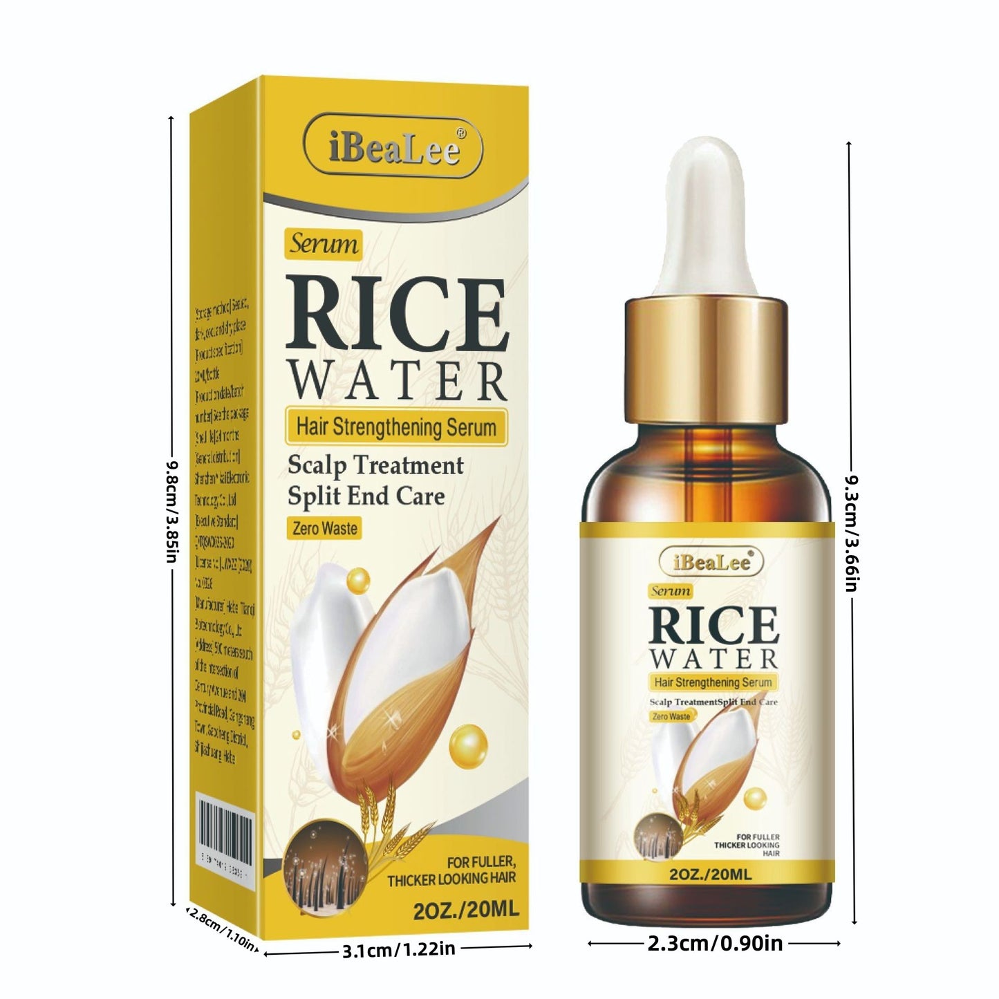 Reiswasser-Sheng-Jiang-Wang-Haarnährstofflösung gegen Haarausfall