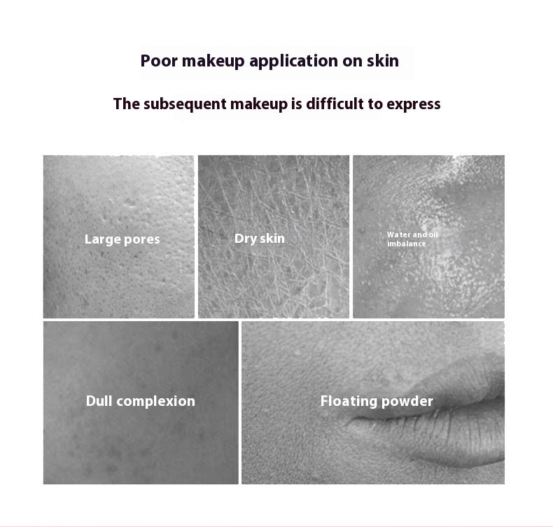 Foundation-Gel vor dem Schminken