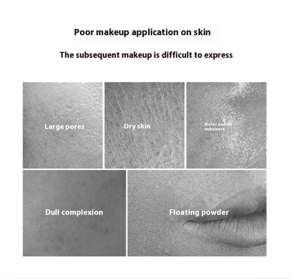 Foundation-Gel vor dem Schminken