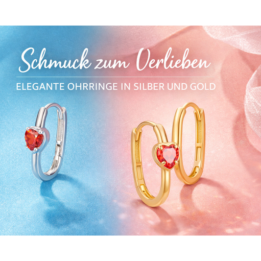 Schlichte und stilvolle geometrische Zirkon-Ohrclips für Damen