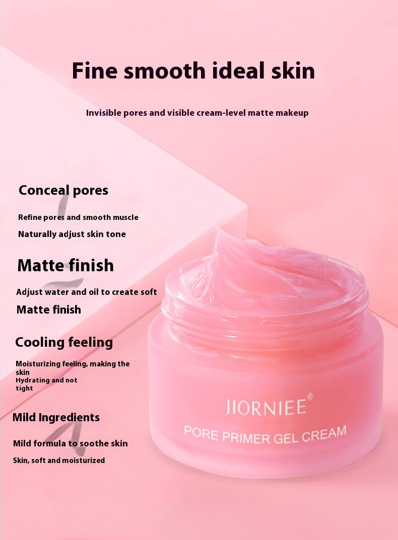 Foundation-Gel vor dem Schminken