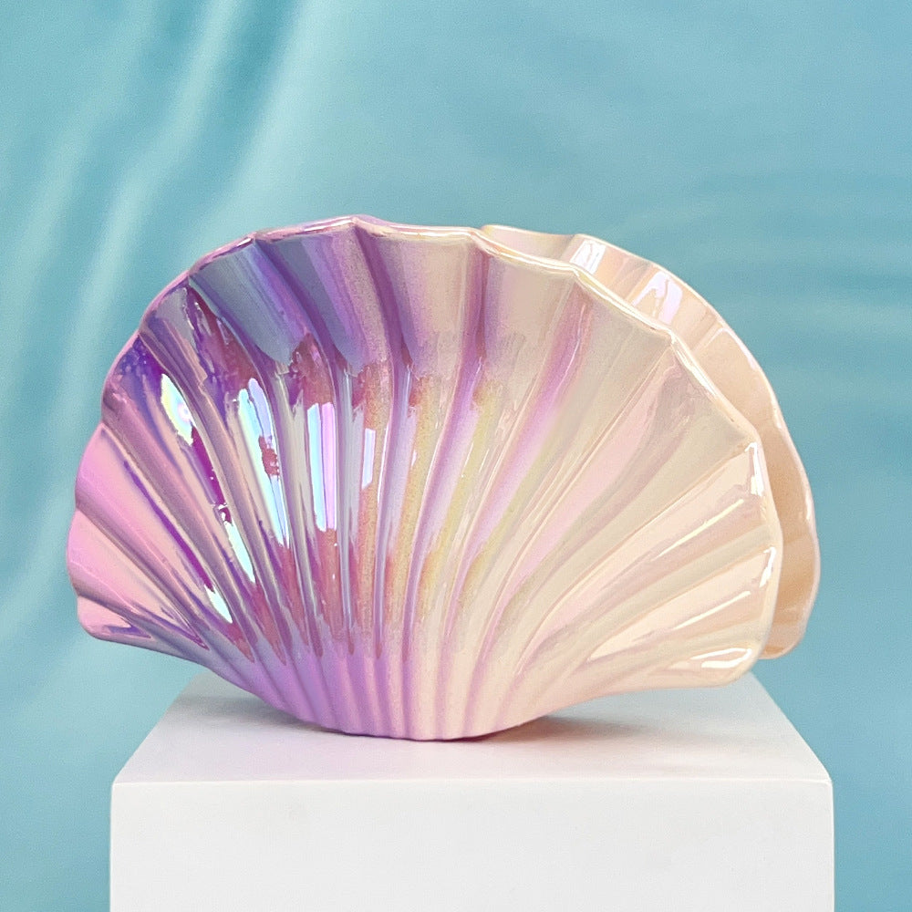 Gradient Shell Hair Clip Vacation Style Large