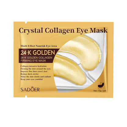 24K Gold Collagen Straffende Augenmaske 75g Feuchtigkeitsspendend und pflegend