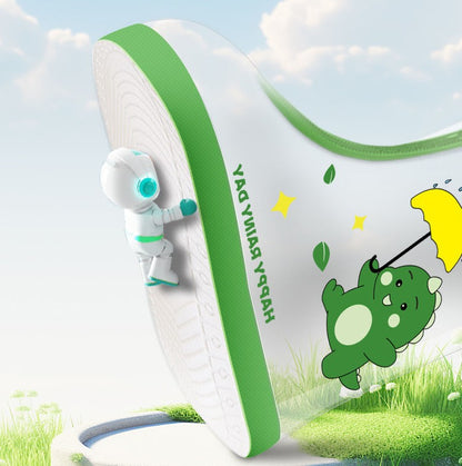 Waterproof Non-slip Thickening And Wear-resistant Student Rain Shoes