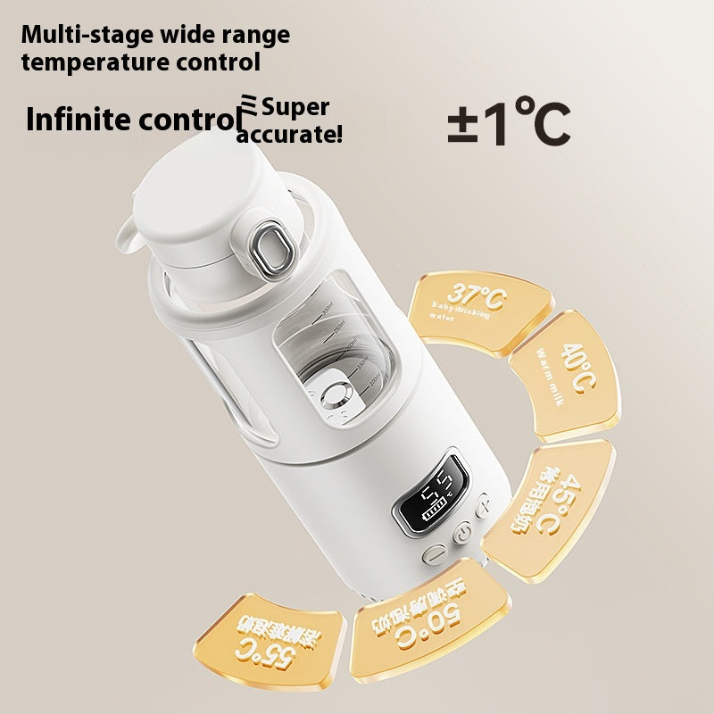 Tragbarer Milchmodulator mit kabelloser Heizung