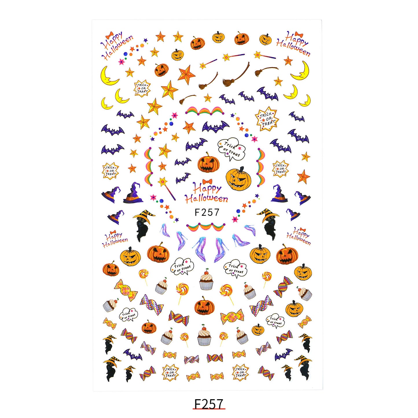 Neuer Nagelaufkleber Weihnachtsmann Aufkleber Riemen Klebstoff