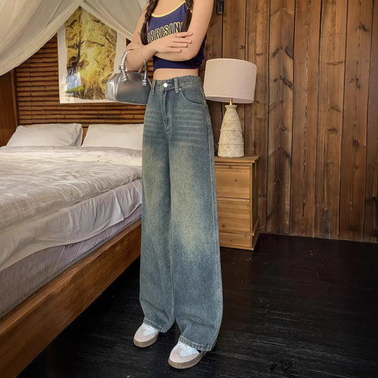 Amerikanischer Retro-Locker-Schlankheits- und Glatt-Neuer-Mopp