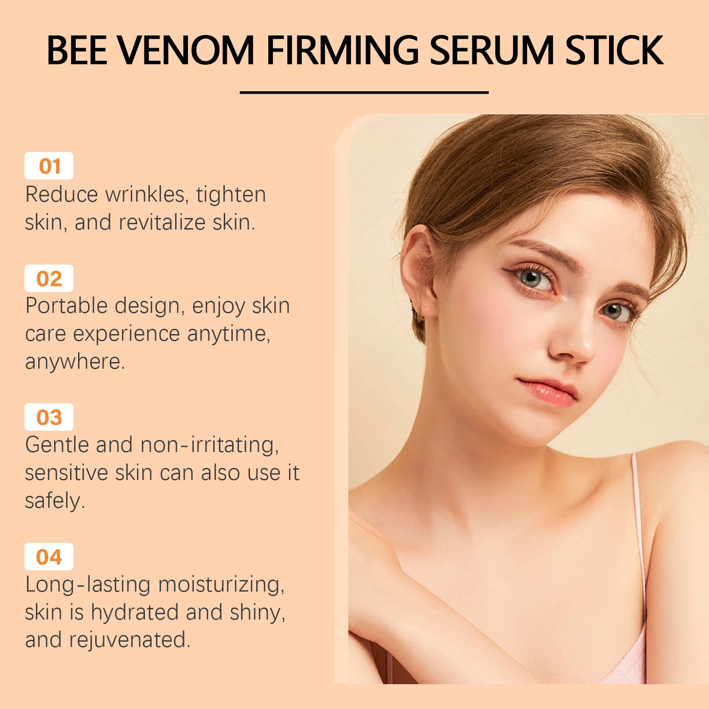 Bee Venom Firming Stick Nourish And Enhance Skin Elasticity