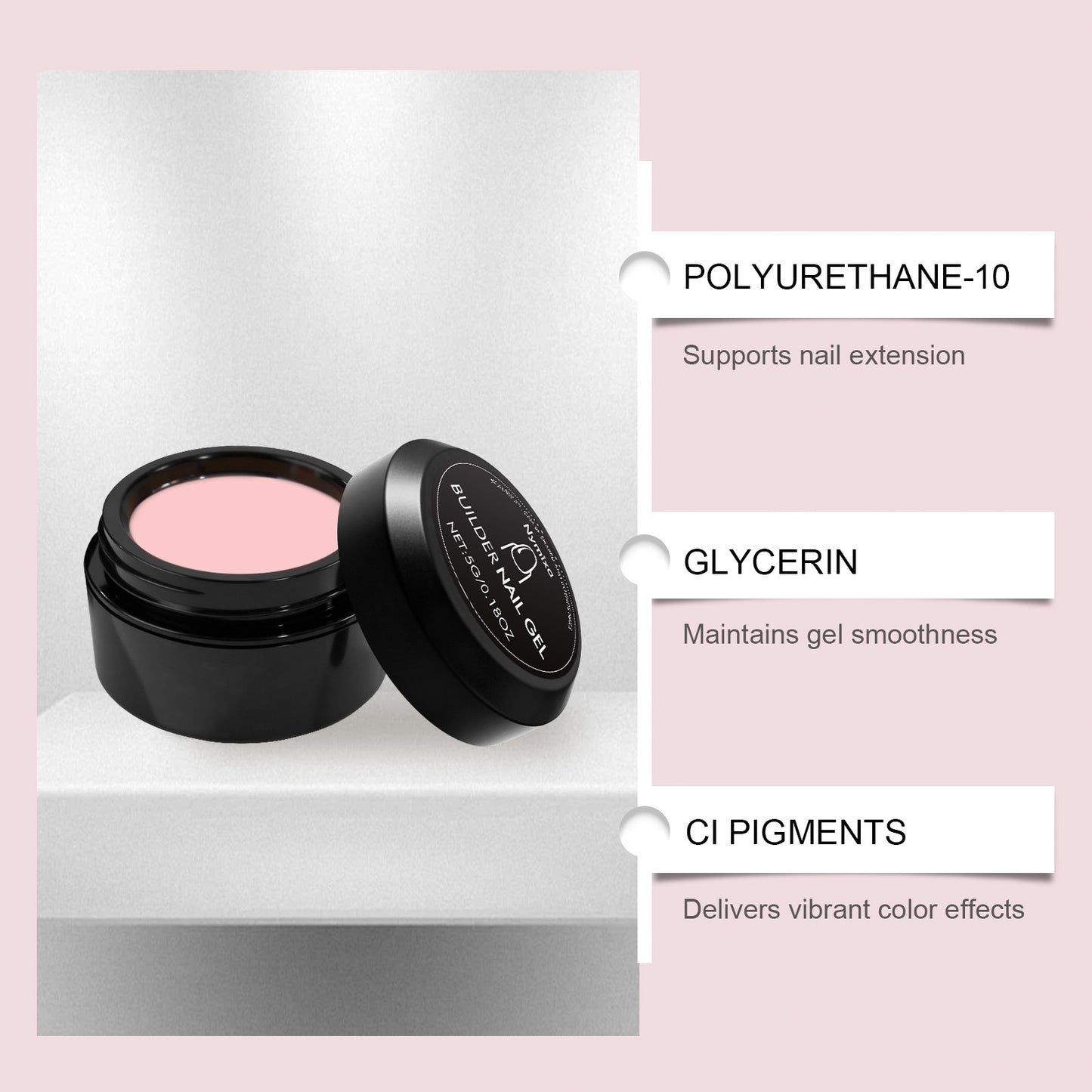 Nicht klebendes Nagelverlängerungsgel