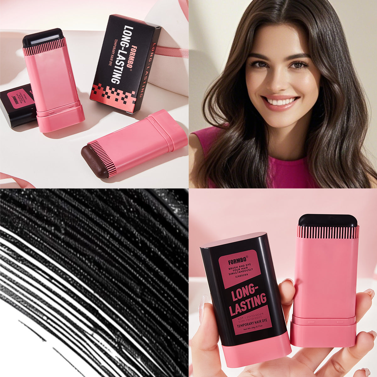 Einweg-Haarstäbchen zum Abdecken grauer Haare