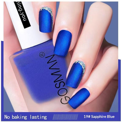 Schnelltrocknender, matter Nagellack, blättert nicht ab