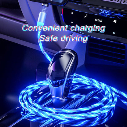 Magnetisches Ladekabel, Schnellladekabel, Beleuchtung, Micro-USB-Kabel, LED-Magnetladegerät, Typ-C-Kabel