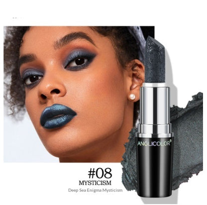 Nicht verblassender, nicht klebender Lippenstift mit lang anhaltendem Perlglanz