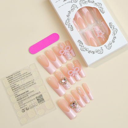 Nagelspitze „Love Diamond Bow Wear“ für Damen