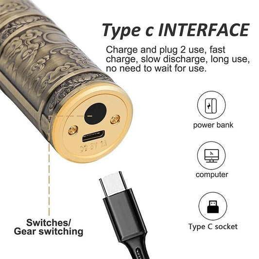 Professioneller elektrischer Haarschneider, Rasierer und Trimmer für Herren