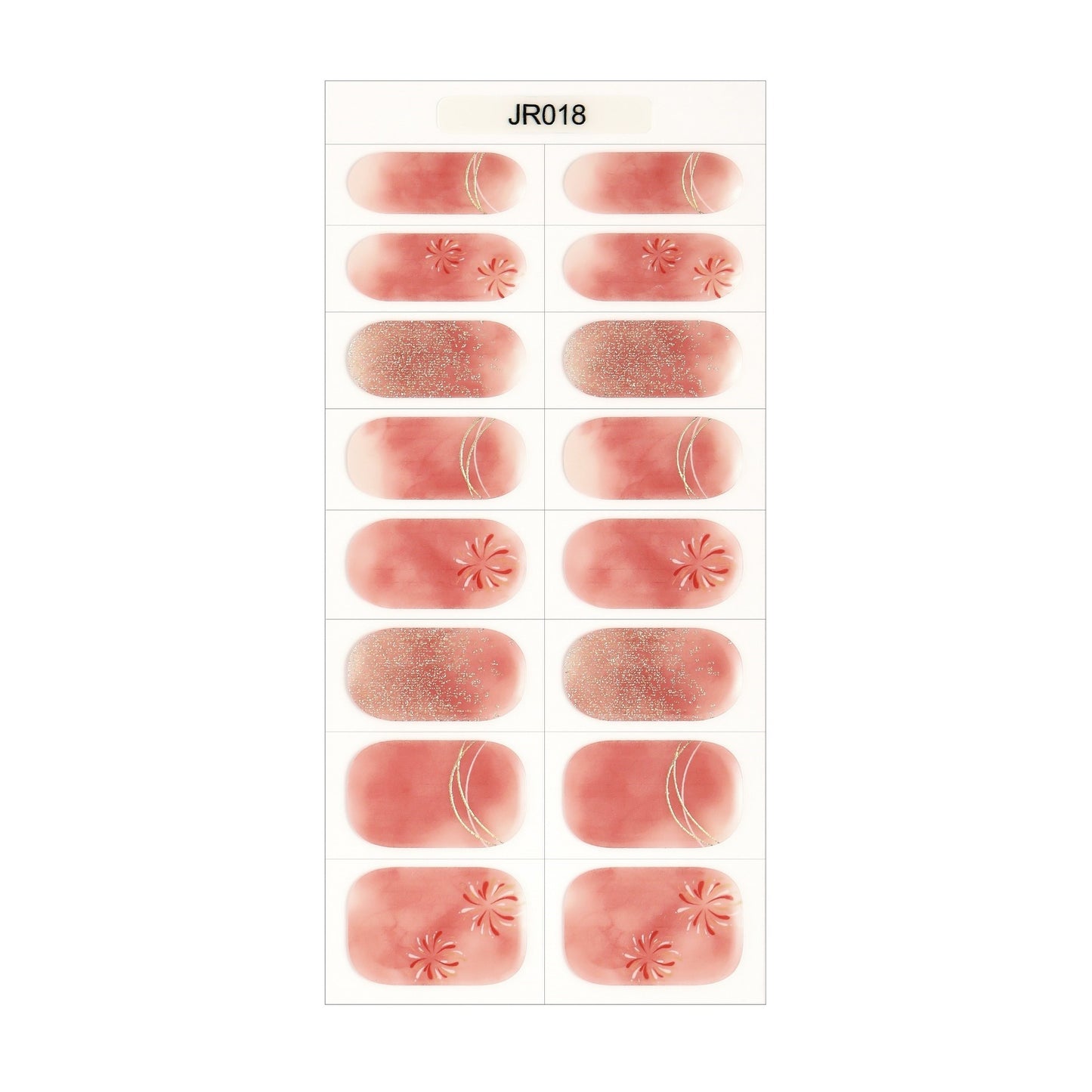 Halbgehärtete UV- und wasserfeste Gel-Aufkleber