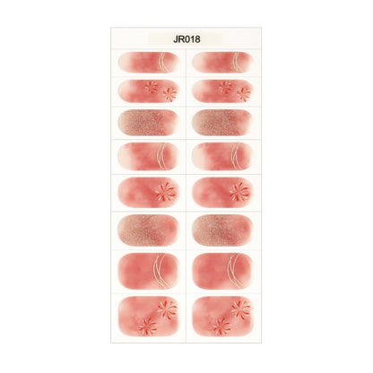 Halbgehärtete UV- und wasserfeste Gel-Aufkleber