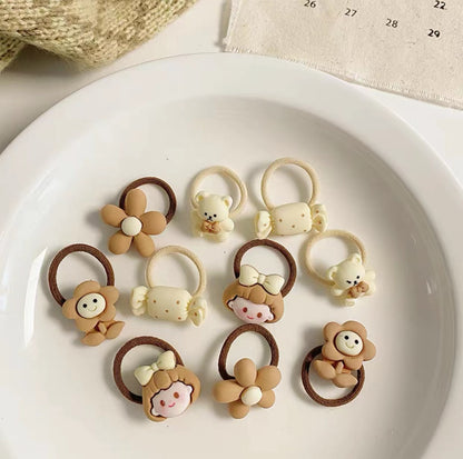 Haarspange für Kinder, Haarspange mit Schleife, Kopfbedeckung