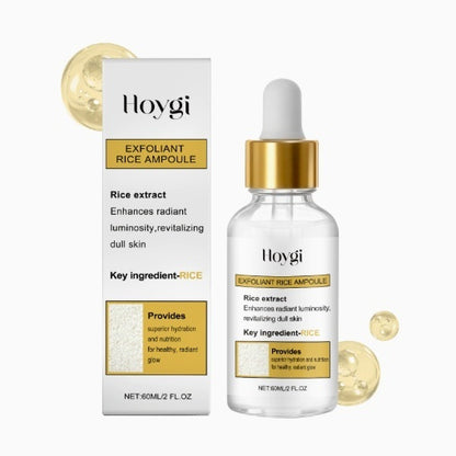 Sanftes Gesichtsreinigungsgel und Feuchtigkeitsserum für weiche, glatte und hydratisierte Haut