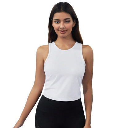 Women's Simple Back Hollow-out Top