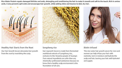 Reiswasser-Sheng-Jiang-Wang-Haarnährstofflösung gegen Haarausfall