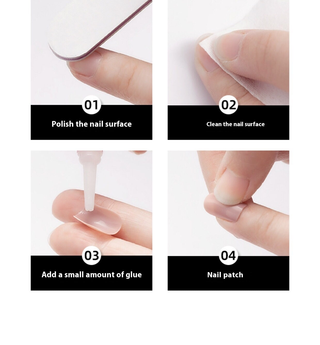 Elegante, handgefertigte Nagelverschönerung, individuell anpassbar, abnehmbar