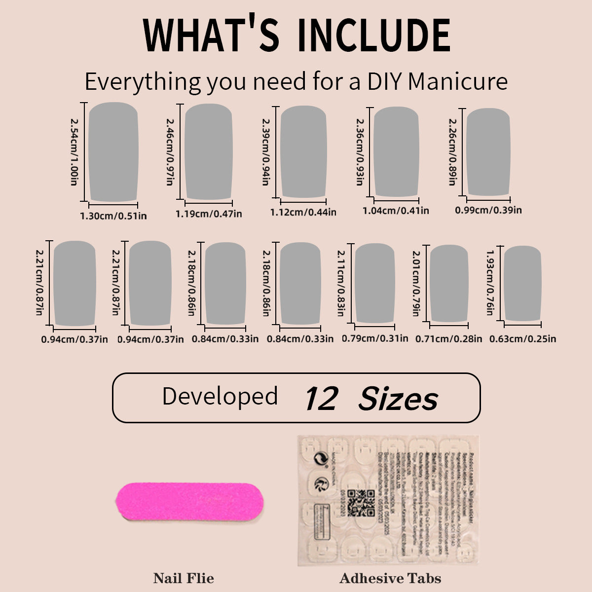 Nageldesign im französischen Stil mit Schleife und Blume