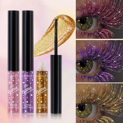 Farbige Mascara in 5 Farben, wasserfest und wischfest