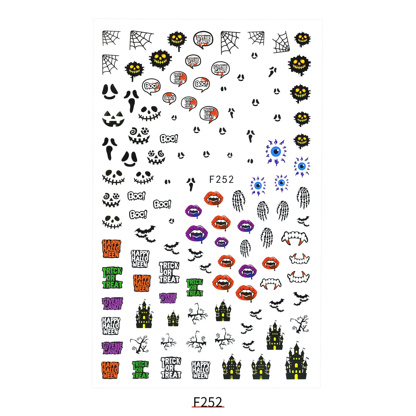 Neuer Nagelaufkleber Weihnachtsmann Aufkleber Riemen Klebstoff