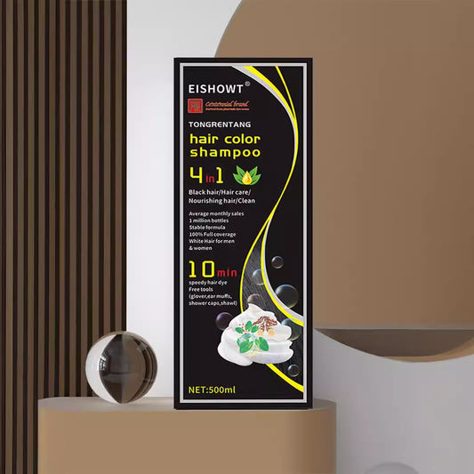 Graue Haare abdecken – Schaumhaarfarbe mit natürlichen Kräutern