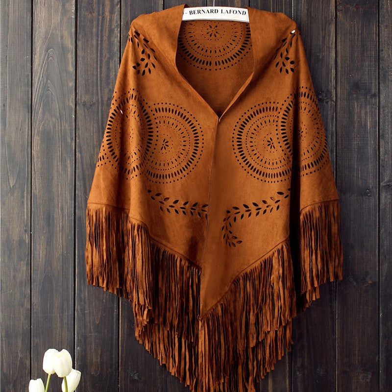 Schal Foulard für hohe Wickelschals Damen Stola Umhang Strick