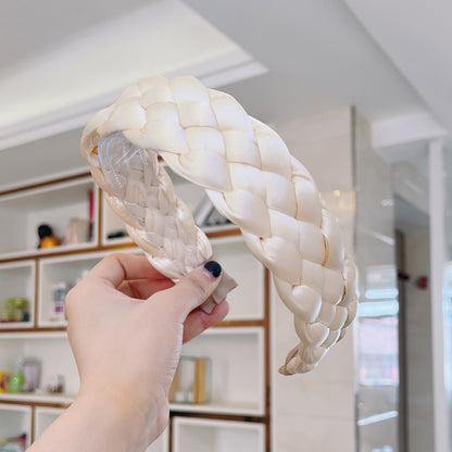 Women's Solid Color Fabric Craft Headband