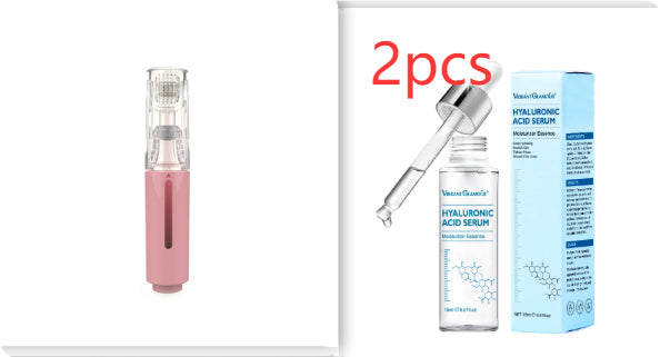 3-in-1-Lippenpflege-Roller, Nadelroller, Lippenroller, Bartwuchs-Roller, Barthaarwuchs-Roller, Bartbehandlungs- und Serum-Applikator