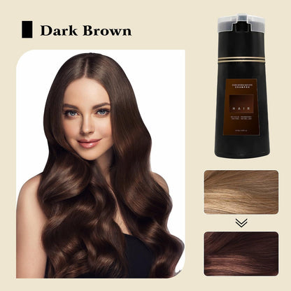 Schnell färbendes Öl-Haarpflege-Shampoo für flauschige Haare