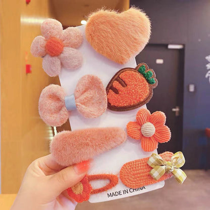 Haarspange für Kinder, Haarspange mit Schleife, Kopfbedeckung