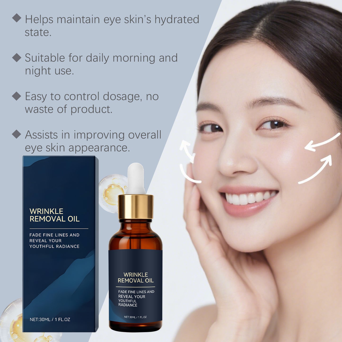 Anti-Falten-Öl für die Augenpartie