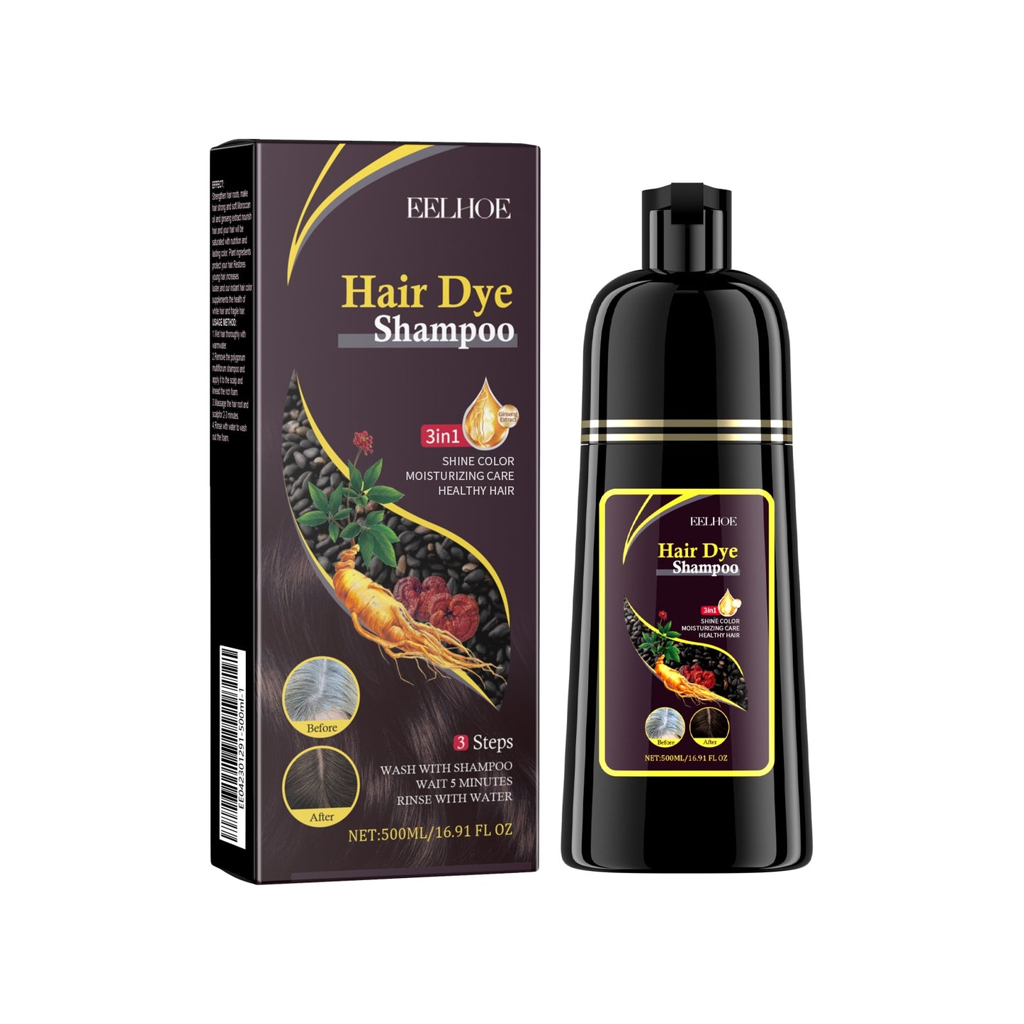 Polygonum Multiflorum Black Repair Soft Shampoo