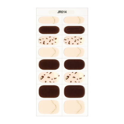 Halbgehärtete UV- und wasserfeste Gel-Aufkleber