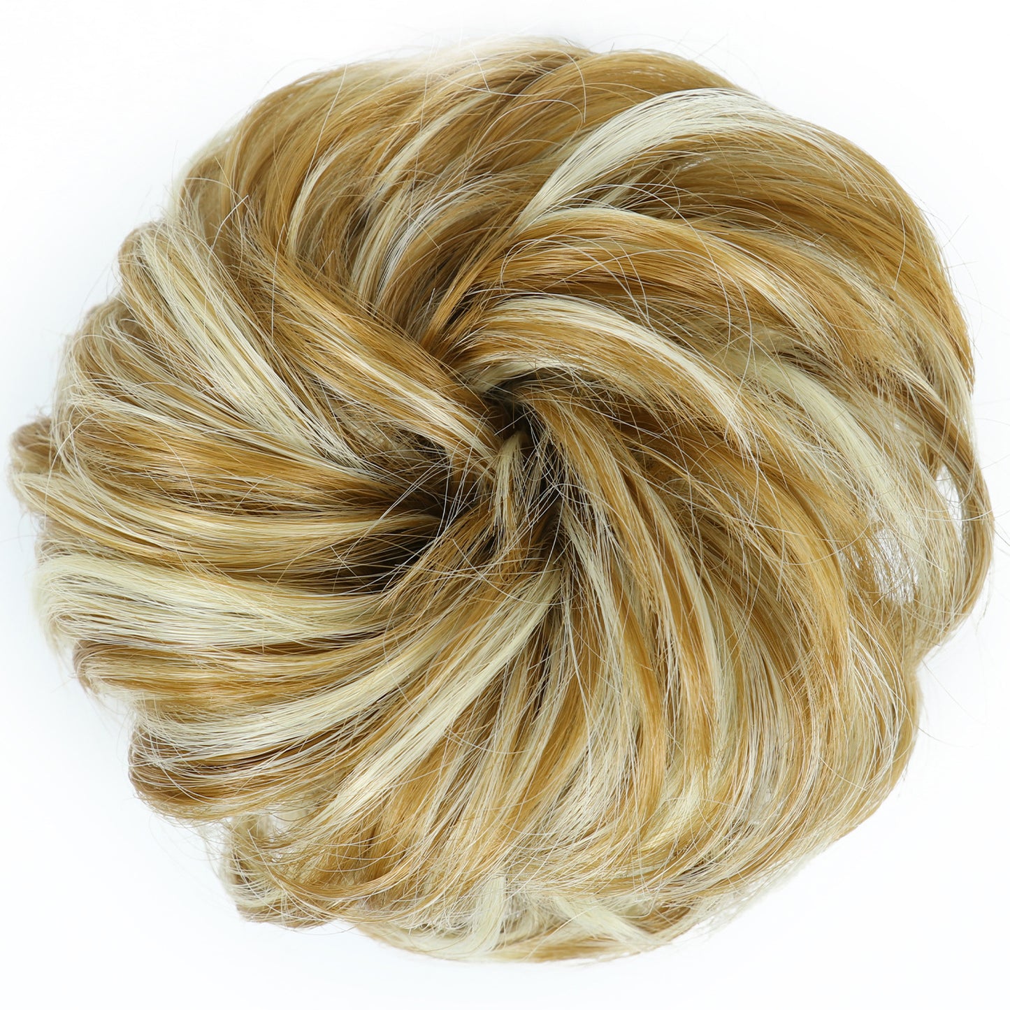 Fluffy Natural Hair Bag Long Beard Bun Artificial Hair Bun