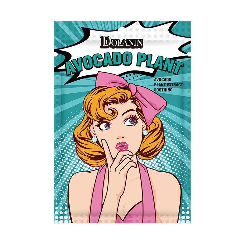 Feuchtigkeitsspendende und beruhigende Gesichtsmaske