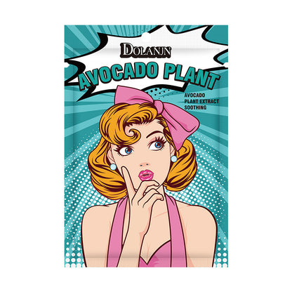 Feuchtigkeitsspendende und beruhigende Gesichtsmaske