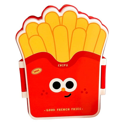 Student Hamburger Lunch Box Salad Fruit With Separate Fresh-keeping Food Box