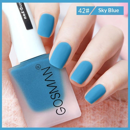 Schnelltrocknender, matter Nagellack, blättert nicht ab