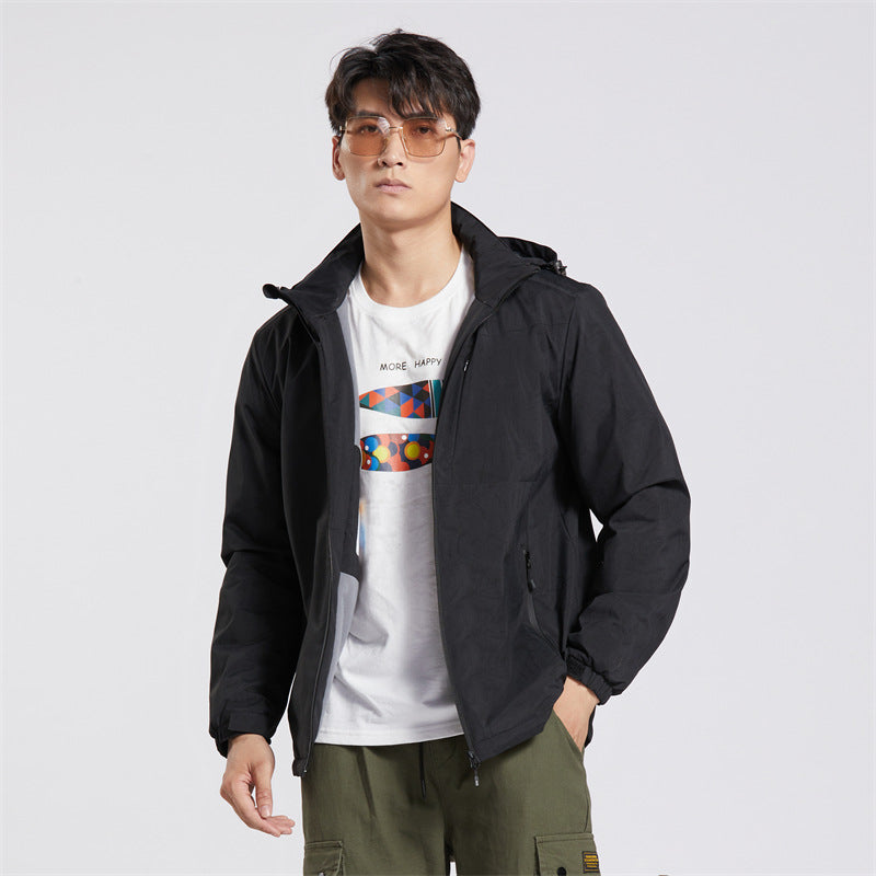 Paar Einlagige Jacke Winddichte Sport Fleece gefütterter wattierter Overall