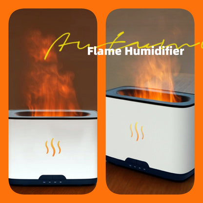 New Flame Aromatherapie-Luftbefeuchter für den Schreibtisch, großes Fassungsvermögen, Heimdekoration