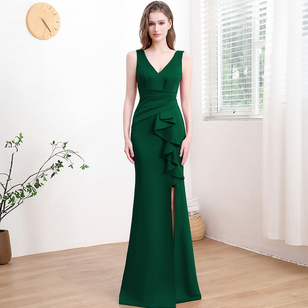 Abendkleid für Damen – hochwertig, elegant, schlicht und leicht – Luxus