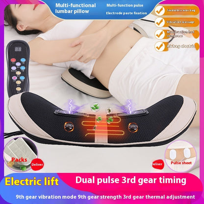 Waist Massage Instrument Heating Back Waist Support Cushion