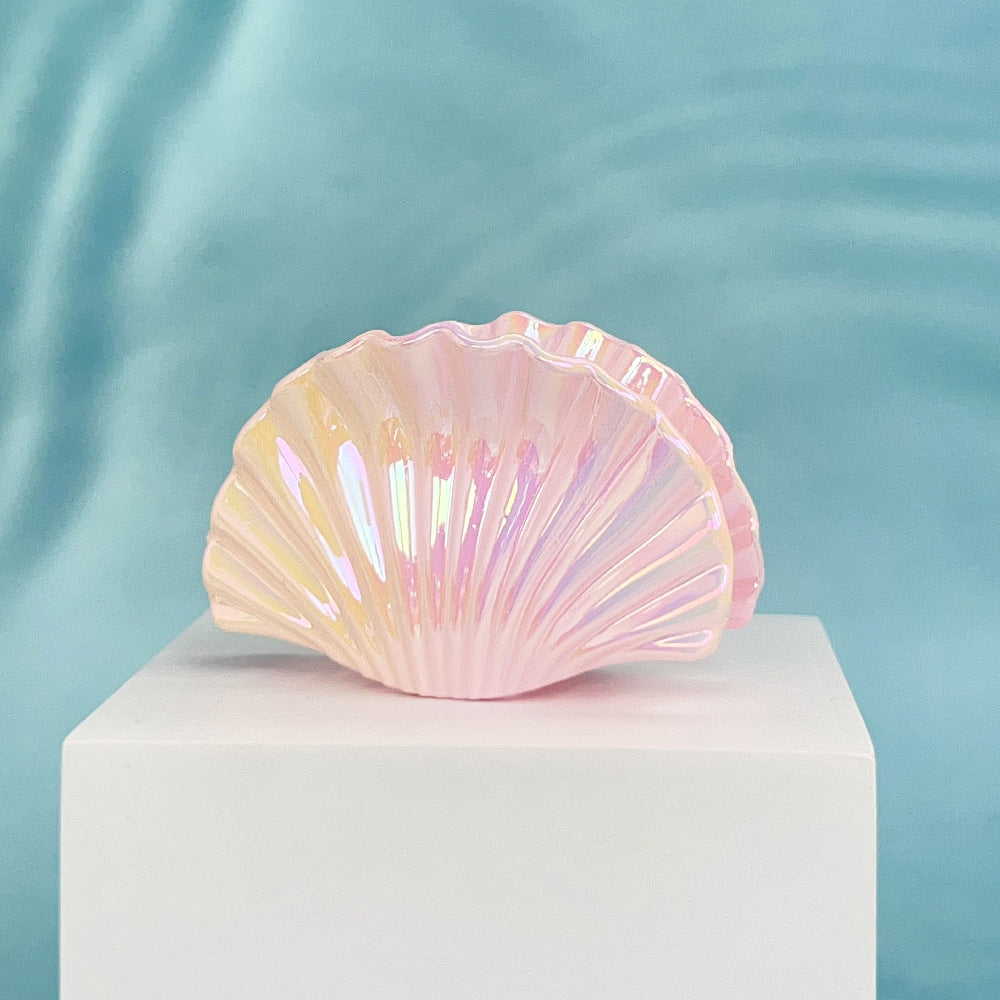 Gradient Shell Hair Clip Vacation Style Large