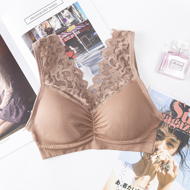 Fengzhixin Lace Vest Tube Top Female Inner Wear Base Beautiful Back Wrapped Chest